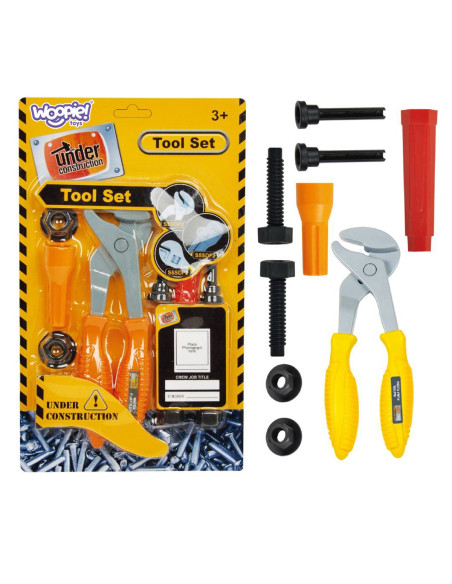 WOOPIE Zestaw Narzędzi Małego Majsterkowicza Szczypce Nastawne