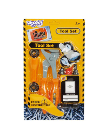 WOOPIE Zestaw Narzędzi Małego Majsterkowicza Szczypce Nastawne
