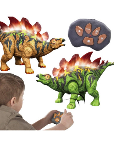 WOOPIE Zdalnie Sterowany Dinozaur Stegozaur Ożyw Prehistoryczny Świat w Twoim Domu!