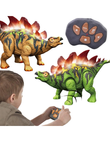 WOOPIE Zdalnie Sterowany Dinozaur Stegozaur Ożyw Prehistoryczny Świat w Twoim Domu!