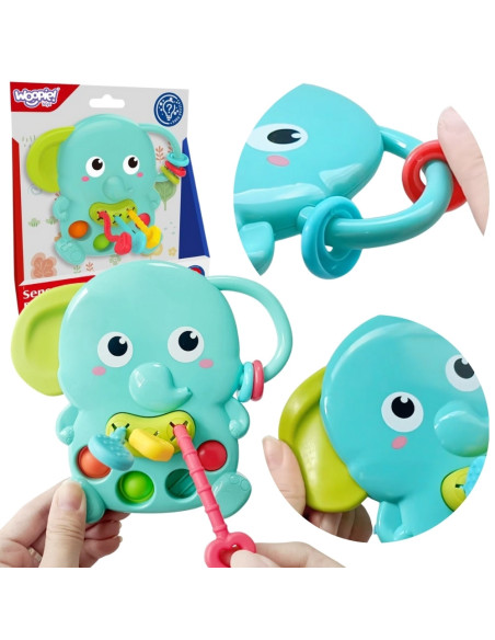 WOOPIE Sensoryczny Słonik Odkryj Świat Zmysłów z Uśmiechem!