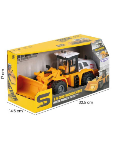 WOOPIE Ładowarka Budowlana 1:16 Efekty Świetlne i Dźwiękowe