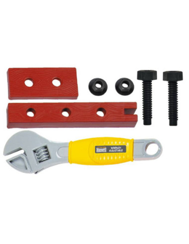 WOOPIE Zestaw Narzędzi Małego Majsterkowicza Klucz Nastawny