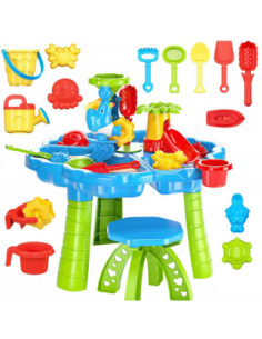 WOOPIE Stolik Wodny z Krzesełkiem 16 Akcesorii