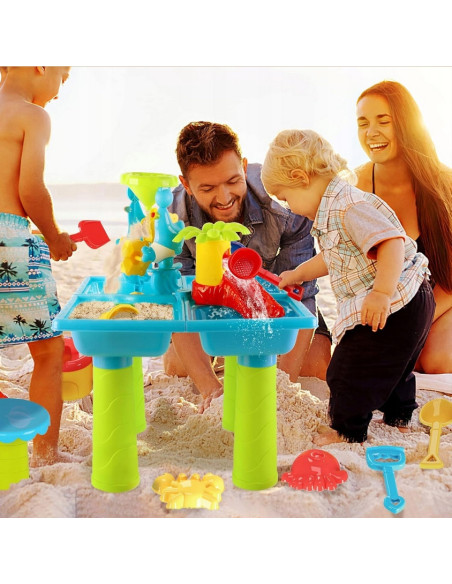 WOOPIE Stolik Wodny z Krzesełkiem 13 Akcesorii