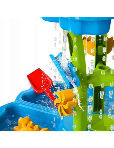 WOOPIE Stolik Wodny i Piaskowy Piaskownica z Ośmiornicą Akcesoria