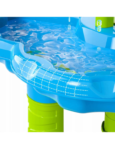 WOOPIE Stolik Wodny i Piaskowy Piaskownica z Ośmiornicą Akcesoria