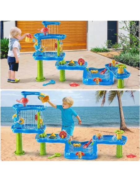 WOOPIE Duży Interaktywny Stolik Wodny i Piaskowy Park wodny