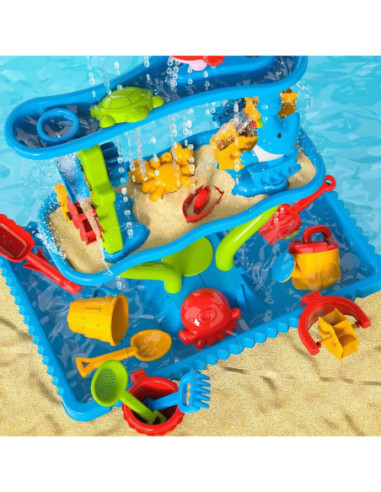 WOOPIE Duży Interaktywny Stolik Wodny i Piaskowy Park wodny