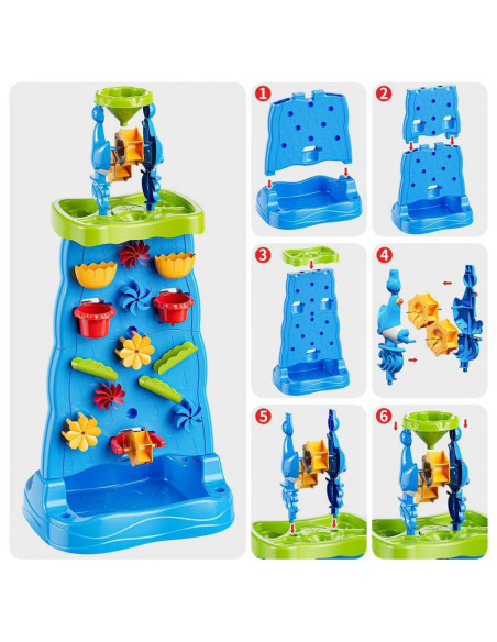 WOOPIE Stolik Wodny Dwustronna Ścianka Wodna