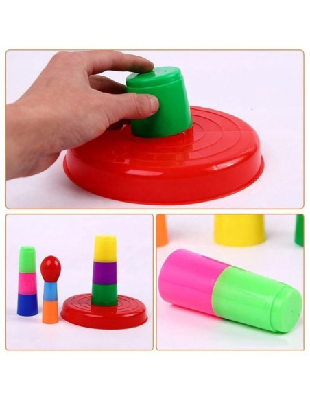 WOOPIE Gra Zręcznościowa Rzut do Celu Obręcze Ringo