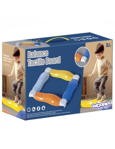 WOOPIE Równoważnia Modułowa Tor Ścieżka Sensoryczna Kwadrat