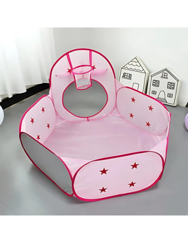 WOOPIE Namiot 3w1 Pałac Księżniczki XXL Domek Tunel Suchy Pałac