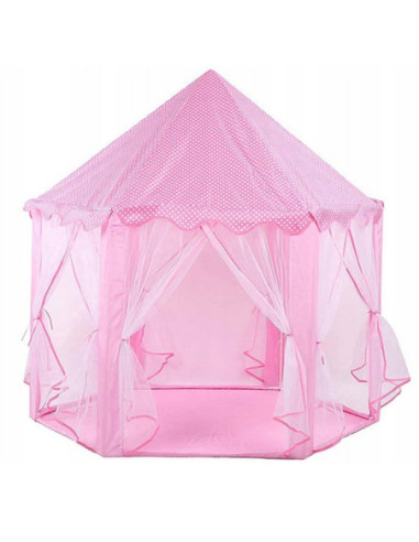 WOOPI Duży Namiot Pałac Dla Księżniczki Zasłolny Dziewczynki Duży Składany Bajkowy Domek Do Zabawy