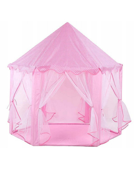 WOOPI Duży Namiot Pałac Dla Księżniczki Zasłolny Dziewczynki Duży Składany Bajkowy Domek Do Zabawy