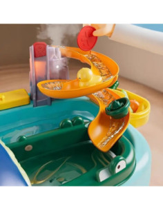 WOOPIE Stolik Wodny 4w1 Gra Łowienie Rybek Zlewozmywak Zjeżdżalnia Wodna Żyrafka 2