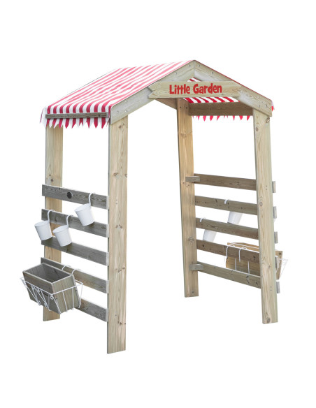 CLASSIC WORLD Drewniana Brama Ogrodowa Pergola Kwietnik