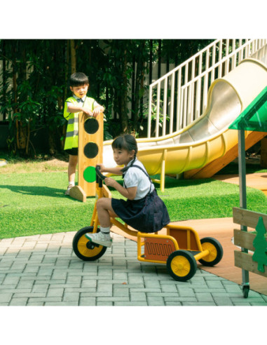 CLASSIC WORLD EDU Drewniany Sygnalizator Świetlny XXL