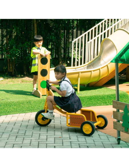 CLASSIC WORLD EDU Drewniany Sygnalizator Świetlny XXL