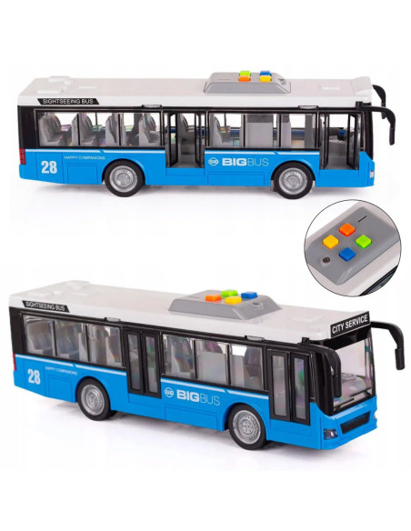 WOOPIE Autobus Miejski Interaktwny Elektryczny 1:16