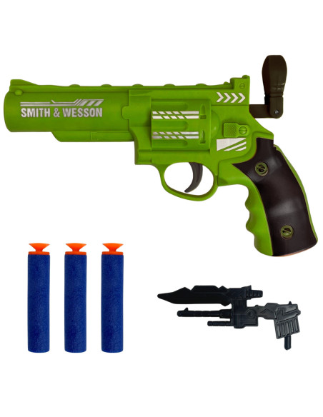 WOOPIE Zestaw 3w1 Robot Transformujący Czołg i Wyrzutnia na Strzałki Zielony