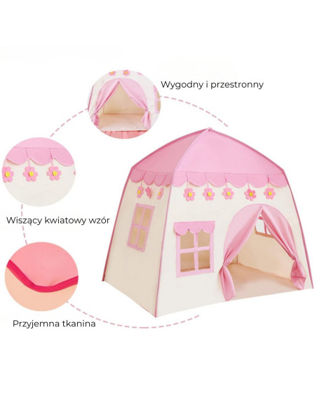 Wooopie Namiot Domek do Domu i Ogrodu XXL z Podłogą