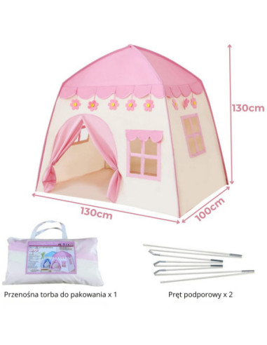 Wooopie Namiot Domek do Domu i Ogrodu XXL z Podłogą