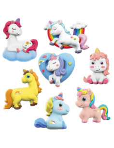 Woopie Stwórz Swoje Figurki Jednorożce Zestaw do Tworzenia i Malowania DIY 2