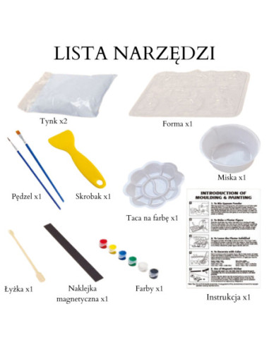 Woopie Stwórz Swoje Figurki Jednorożce Zestaw do Tworzenia i Malowania DIY