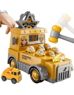 WOOPIE Hammering Skill Game Construction Site with Accessories