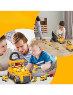 WOOPIE Ciężarówka Budowlana Uderz Kreta 2w1 2