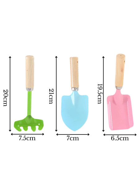 WOOPIE Zestaw Małego Ogrodnika 18 el. Jednorożec