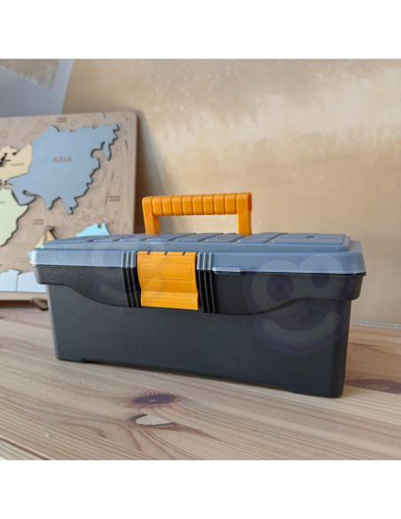 WOOPIE Zestaw Narzędzi Małego Majsterkowicza z Wkrętarką w Walizce 39el.