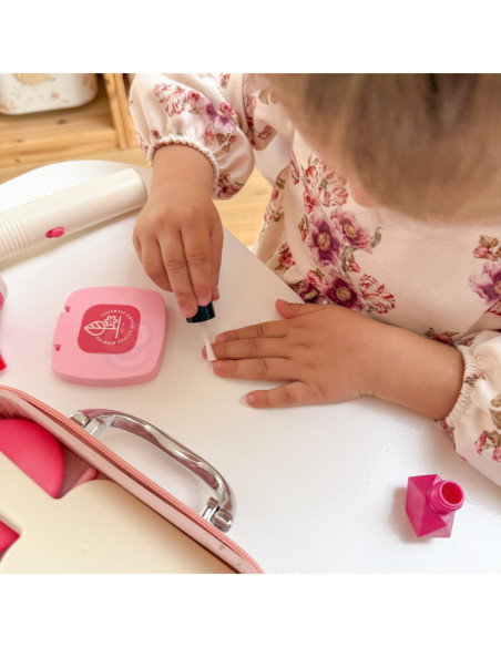 WOOPIE Salon Fryzjerski Kosmetyczka w Kuferku 2w1 43 el.