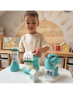 WOOPIE Zestaw AGD 3w1 Ekspres Mikser Blender Efekty Dźwiękowe Świetlne 2