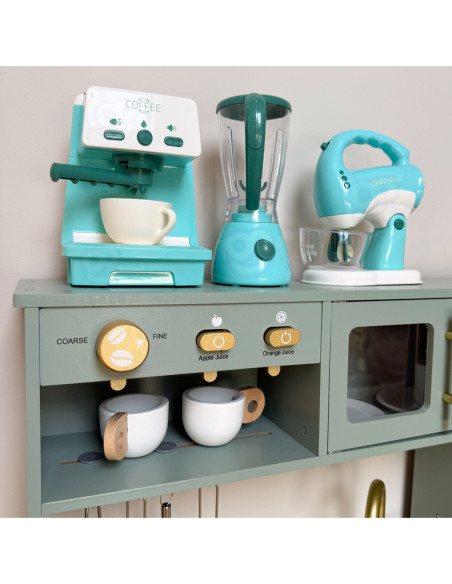 WOOPIE Zestaw AGD 3w1 Ekspres Mikser Blender Efekty Dźwiękowe Świetlne