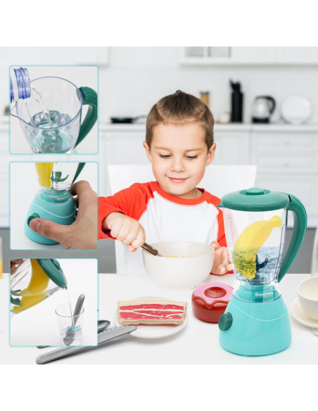 WOOPIE Zestaw AGD 3w1 Ekspres Mikser Blender Efekty Dźwiękowe Świetlne