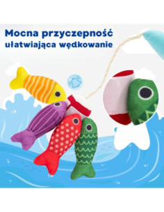 WOOPIE Zestaw Małego Wędkarza Nauka Liczenia 22 El. 2