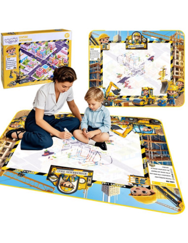 WOOPIE Mata Wodna do Rysowania Zestaw Kreatywny z Akcesoriami