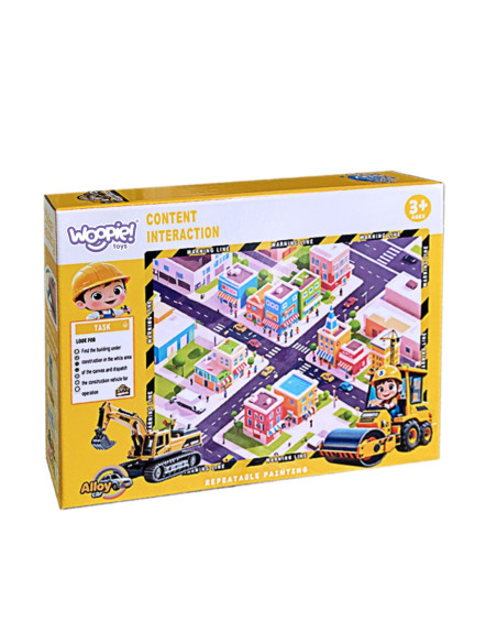 WOOPIE Mata Wodna do Rysowania Zestaw Kreatywny z Akcesoriami