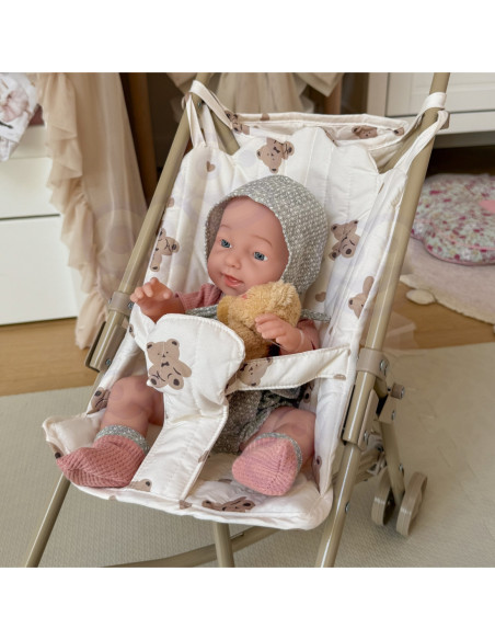 WOOPIE Wóżek Dla Lalek Spacerówka w Misie