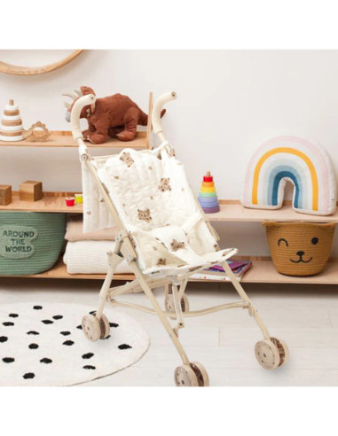 WOOPIE Wóżek Dla Lalek Spacerówka w Misie