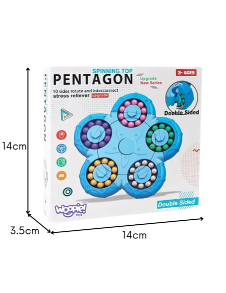 WOOPIE Gra Obrotowa Łamigłówka Antystreowa