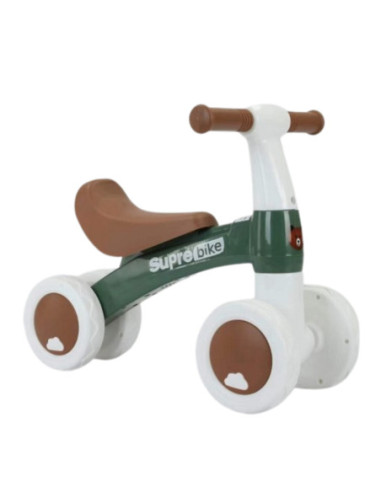 WOOPIE Rowerek Biegowy Zielony Jeździk Czterokołowy