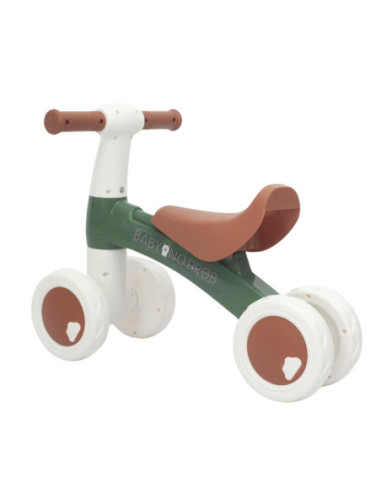 WOOPIE Rowerek Biegowy Zielony Jeździk Czterokołowy