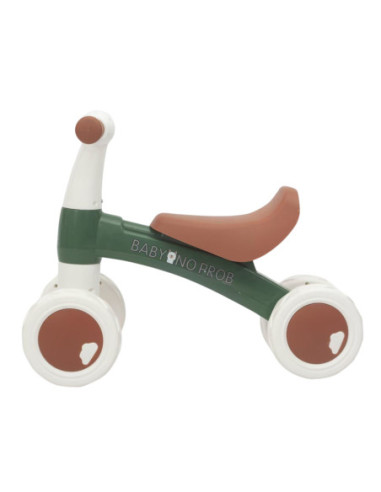 WOOPIE Rowerek Biegowy Zielony Jeździk Czterokołowy