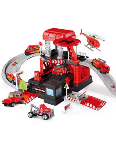 WOOPIE Garaż Parking Straż Pożarna 43 el.