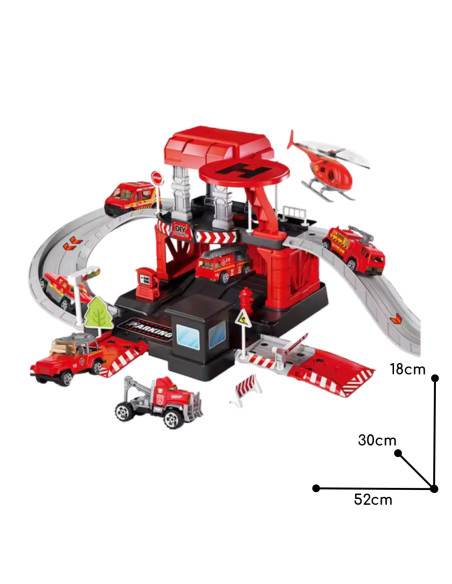 WOOPIE Garaż Parking Straż Pożarna 43 el.