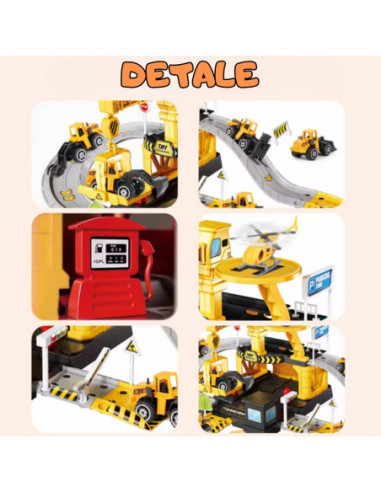 WOOPIE Garaż Parking Roboty Drogowe 41el.