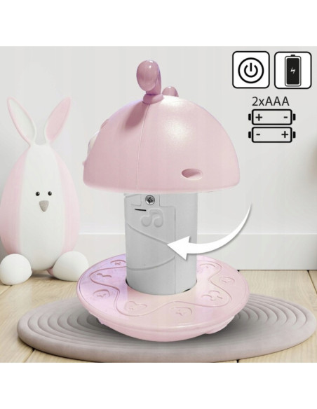 WOOPIE Wańka Wstańka Zabawka Sensoryczna 2w1 Grzechotka Gryzak Żółta